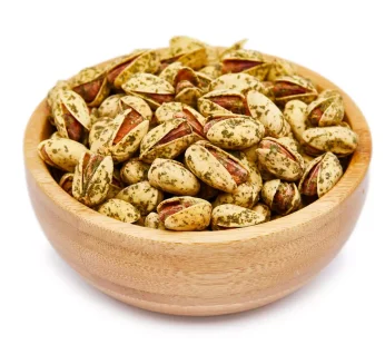 Roasted Parsley-Flavored Ahmad Aghaei Pistachios