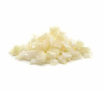 White Chopped Onions