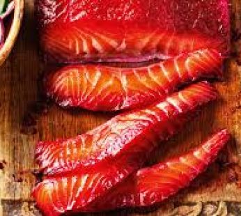 Beetroot Smoked Salmon