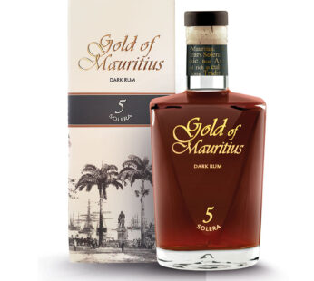 GOLD OF MAURITIUS DARK RUM 5 SOLERA70CL