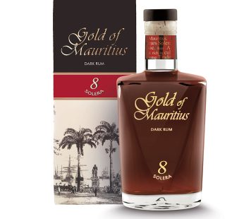 GOLD OF MAURITIUS DARK RUM 8 SOLERA 70CL