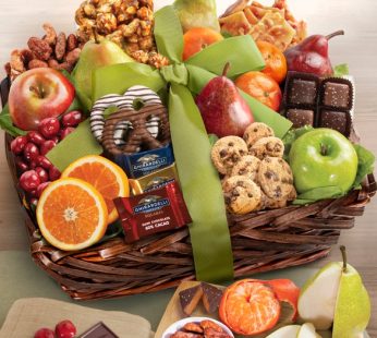 Distinctive Fruit & Sweets Gift Basket