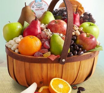 Organic Fruit & Snack Basket