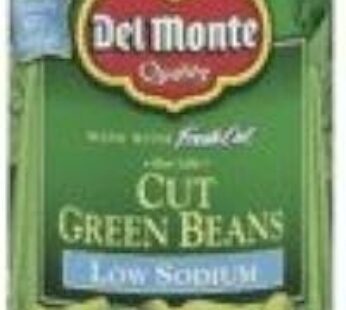 Del Monte Green Beans, Italian Cut,