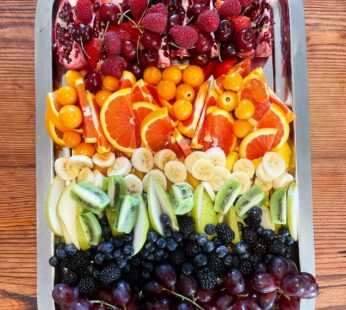 Chopped fruit basket