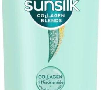 Sunsilk Collagen Blends Shampoo, for damaged hair, Out With Damage, Infused with Collagen + Niacinamide, 350ml