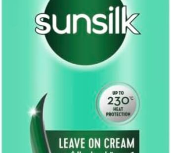 Sunsilk Leave On Cream, with Jojoba Oil, For Curly Frizzy Hair, Curl Definition, Effortless Styling