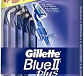 Gillette Blue II Plus Disposable Razors – Pack of 20