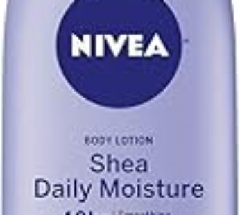 NIVEA Shea Daily Moisture Body Lotion 48 Hour Moisture For Dry Skin – 16.9 fl. oz.