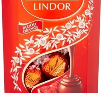 Lindt Lindor Cornet Milk Blood Orange – 200gm