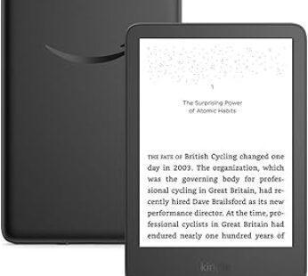 New Amazon Kindle (16 GB) – Lightest and most compact Kindle, with glare-free display, faster page t