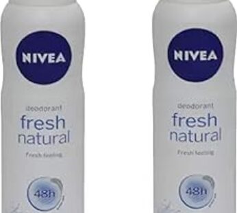 Nivea Fresh Naturals Combo Deodorant Spray – For Women (300 ml, Pack of 2)