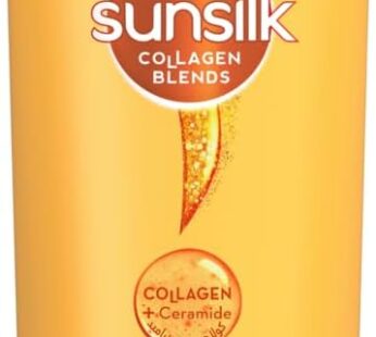 SUNSILK Collagen Blends Shampoo for hair fall, Bye Bye Hairfall, Infused with Collagen + Ceramides, 350ml