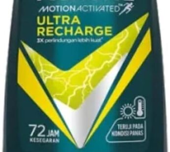 Rexona Men ULTRA RECHARGE 72 hour sweat & odor Extra protection Antiperspirant Deodorant Roll-On wit