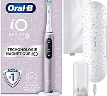 Oral-B iO 9 Special Edition Electric Toothbrush Pink Quartz Smart Bluetooth