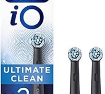 Oral-B Set of 2 iO Ultimate Clean Brushes Black