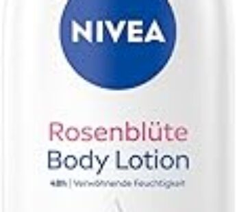 NIVEA Rose Blossom Body Lotion with Rose Petal Fragrance Body Cream with 3 in 1 Formula: 48h Care, Smoothness and Naturall…