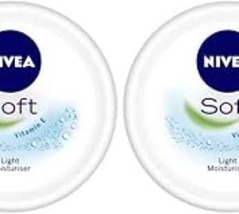 Nivea Soft Light Moistirising Cream, 300 ml (Pack of 2)