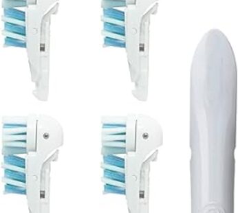 Othanary Sensitive Replacement Toothbrush Heads Compatible with Oral-B Cross Action Power 3733 4732,