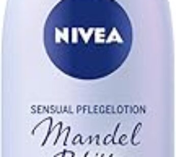 NIVEA Sensual care lotion almond blossom and almond oil, body lotion with sweet almond blossom fragr