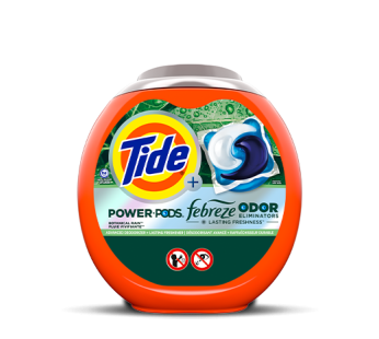 Tide Power PODS? Febreze Odor Eliminators + Lasting Freshness Botanical Rain