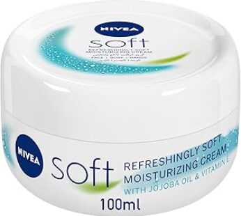 NIVEA Moisturising Cream, Soft Refreshing, Jar 100ml