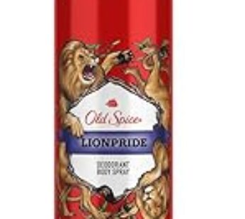 Old Spice Lionpride No Gas Deodorant Body Spray Perfume for Men, 140 ml