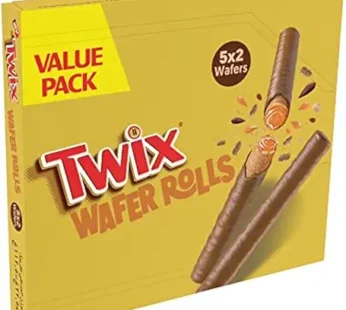 Twix Rolled Up Wafer Caramel 22g x 5