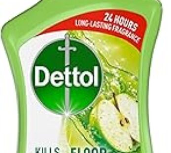 Dettol Green Apple Antibacterial Power Floor Cleaner with 3 times Powerful Cleaning (Kills 99.9% of Germs), 900ml