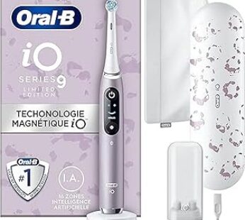 Oral-B iO Series 9 Special Edition, Electric Toothbrush, Bluetooth Connected, 7 Brushing Modes, 1 Tr