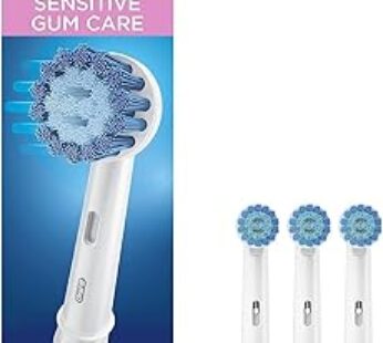 Oral-B Sensitive Gum Care Electric Toothbrush Replacement Brush Heads Refill, 3 Count