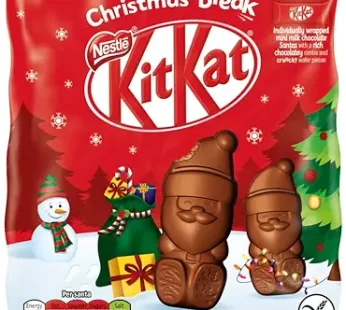 Santa Milk Chocolate Sharing Bag 5 x 11g