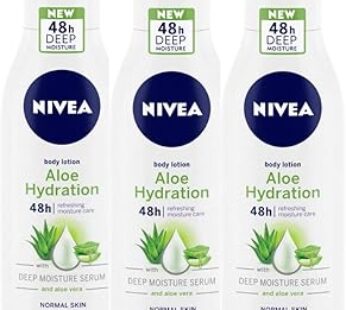 NIVEA Aloe Hydration Body Lotion (200ml)- Pack of 3