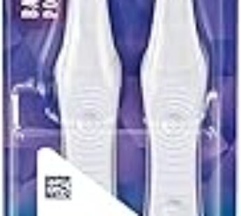 Oral-B Pulsar 3D White Battery Toothbrush, Soft, 2 Count (Colors May Vary)