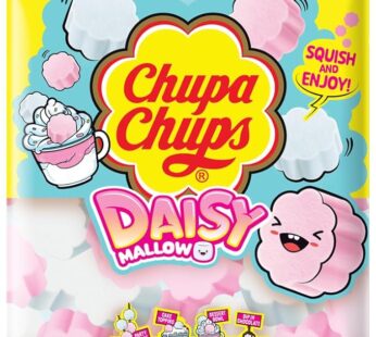 Chupa Chups Marshmallow Strawberry & Vanilla Flavor 140g (Pack of 24)