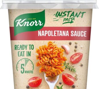 Knorr Instant Pasta, Napoletana Sauce Pot Pasta, Ready in 5 Minutes, 67g