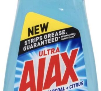 Ajax Charcoal & Citrus Dish Liquid, 14 oz Bottles 4 Pack