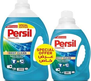 Power Gel Liquid Laundry Detergent, With Deep Clean Technology, 2.9L +1L Special Price