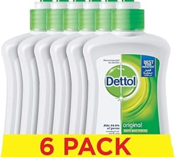 Dettol Hand Wash – Pack of 6 Pcs (6 x 200ml)