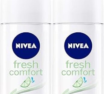 NIVEA Deodorant Roll-on for Women, Fresh Comfort, 2x50ml