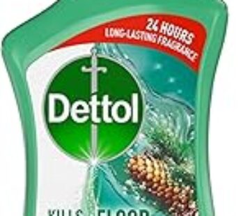 Dettol Pine Antibacterial Power Floor Cleaner with 3 times Powerful Cleaning (Kills 99.9% of Germs), 900ml