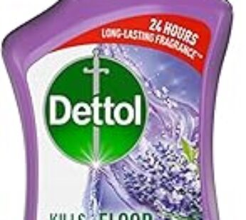 Dettol Antibacterial Power Floor Cleaner (Kills 99.9% of Germs), Lavender Fragrance, Can Be Paired w