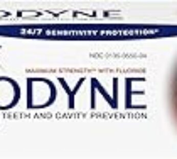 Sensodyne Toothpaste for Sensitive Teeth and Cavity Prevention, Maximum Strength, Full Protection, 4