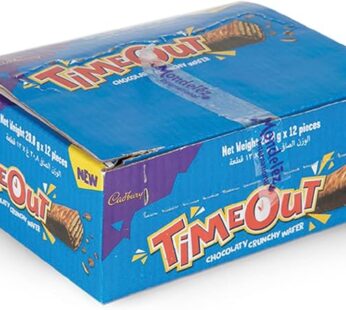 Cadbury Time Out Crunchy Wafer, 12 x 20.8 g