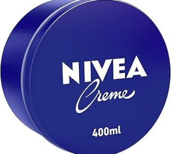 NIVEA Moisturising Cream, Universal All Pourpose Moisturizer for Face Body Hands, Tin 400ml