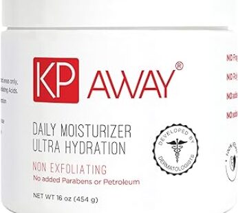 KPAWAY (454g) – Keratosis Pilaris Treatment – Acid Free KP Cream, Lotion Made With Organic Coconut O