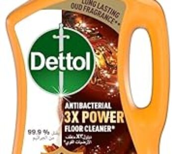 Dettol Antibacterial Power Floor Cleaner (Kills 99.9% of Germs), Oud Fragrance, Can be Paired with Vacuum Cleaner for Clea…