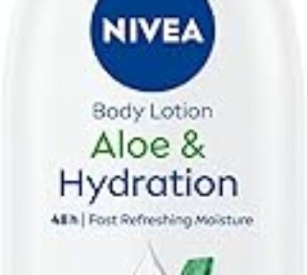 NIVEA Body Lotion Hydration, Aloe Vera, Normal to Dry Skin, 625ml