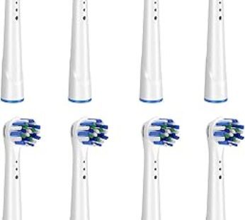 Morelian 8Pcs/Set Replacement Toothbrush Heads Compatible with Oral B Braun Electric Toothbrush Sens