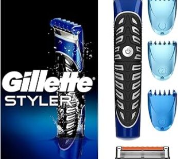 Gillette Fusion ProGlide Styler, Beard Trimmer and Power Razor, 1 Count